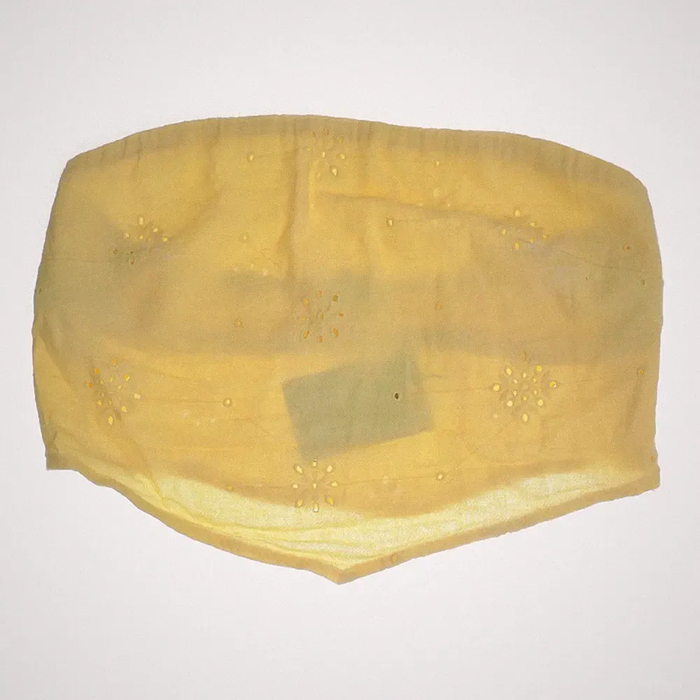 Bershka, Bandeau-BH, Größe: S, Gelb, Batik, Damen #sZB