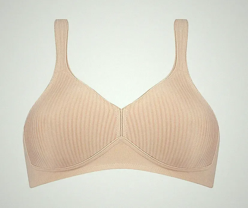 BH 70B Triumph Modern Soft Baumwolle ohne Bügel Weich EU 70B US 32B Beige