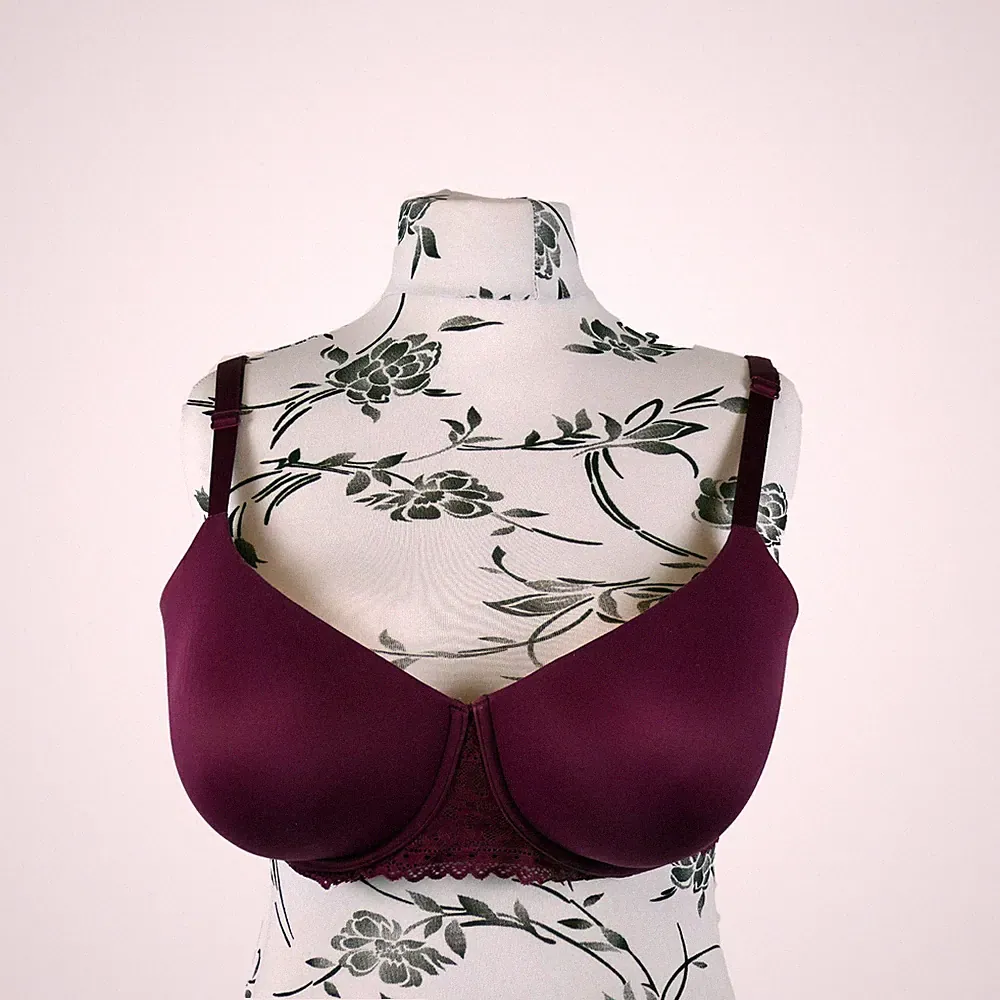 BH 85E Lila Spitze Bügel weicher Stoff gebraucht Marks & Spencer