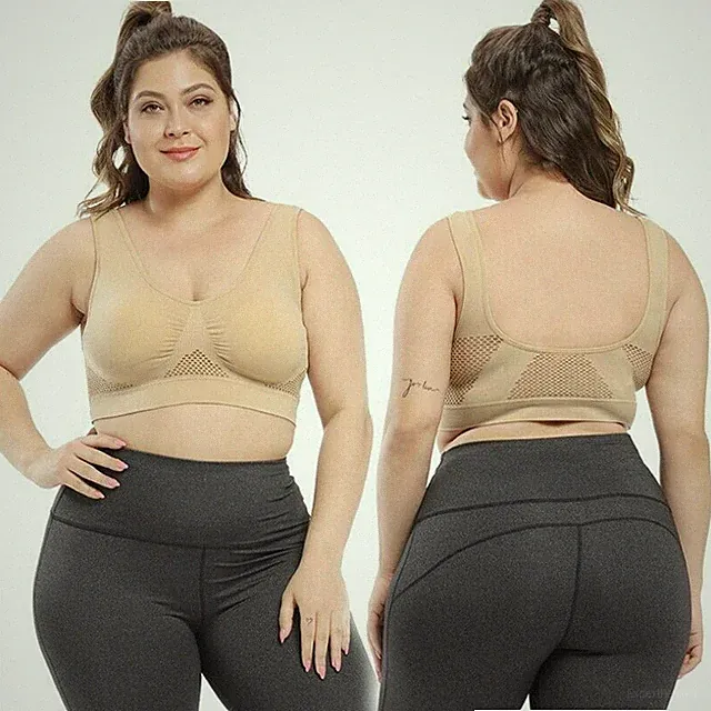 BH Bra Unterwäsche Damen Push up Sport Slim Fitness Yoga Bustier Tops Übergröße
