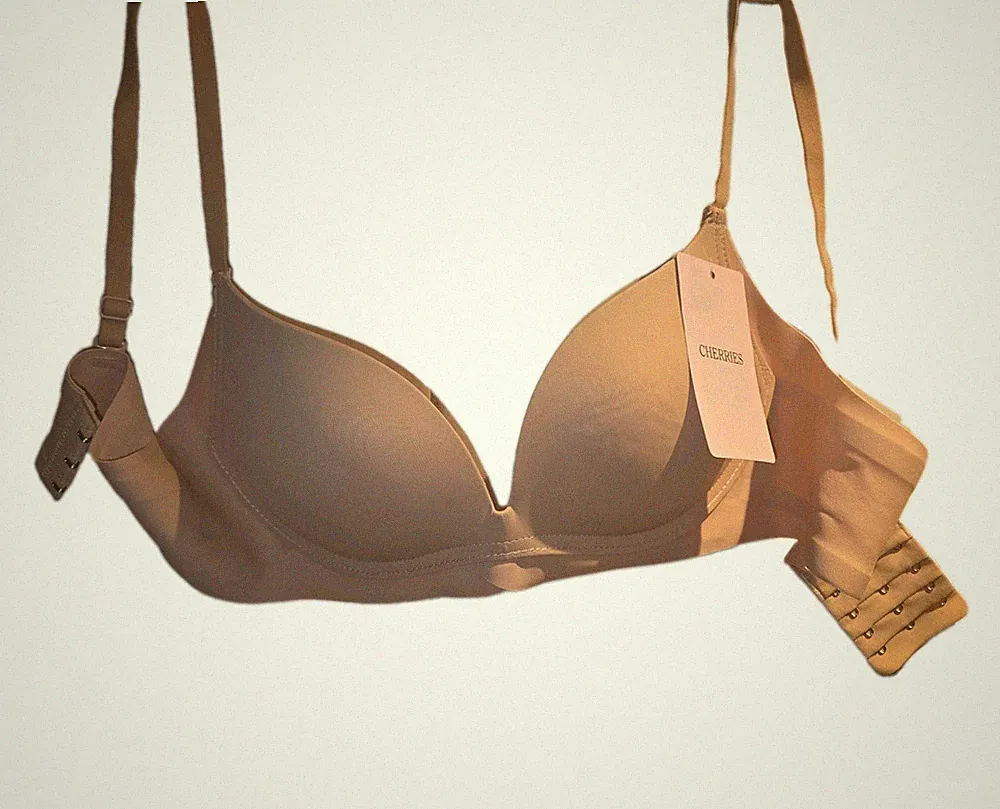 BH Damen Große S Cherries Beige Neu