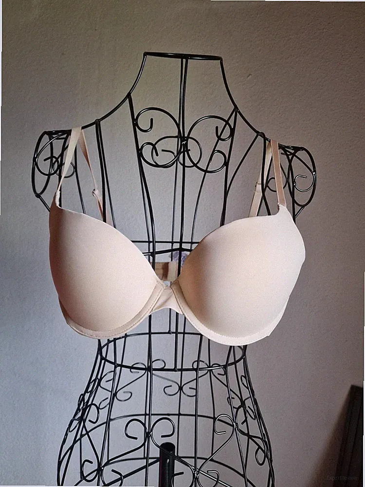 BH Gr. 36 B Beige mit Bügeln Damen Push Up