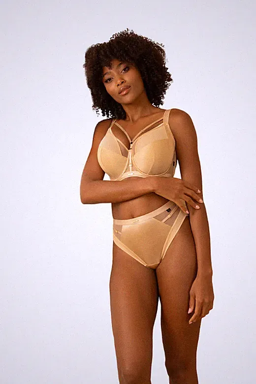 BH in großen Größen, weich, „Simple Soft“, beige, Kris Line