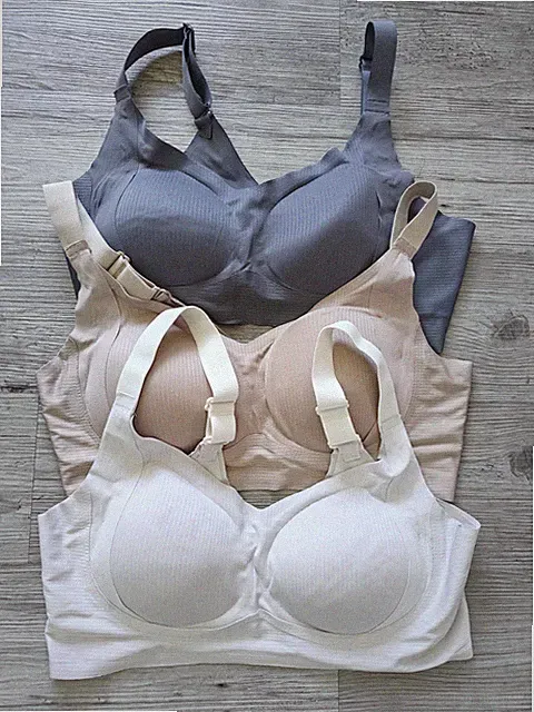BH Komfort Bra Bustier Microfaser 3er Set XXL 44/46 ähnlich zu creamy fabrics