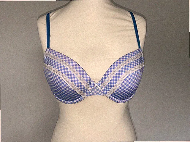 Bh Marie Meili Größe 75 C Dirndl Oktoberfest Blau Weiß Kariert