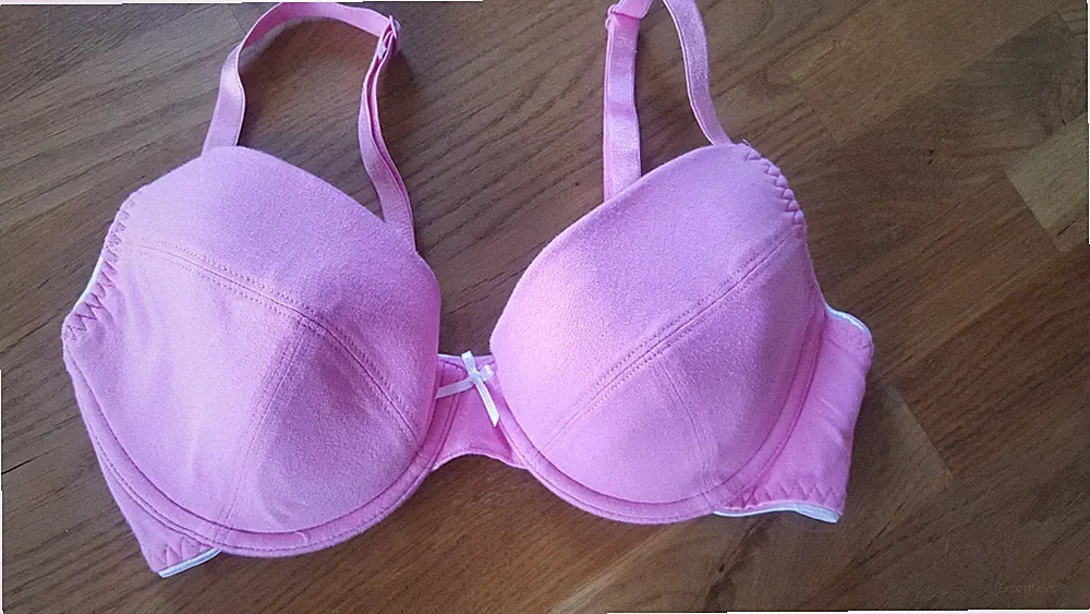 BH mit Bügel 75 B T-Shirt-BH rosa Baumwollevon Bodyflirt neuwertig