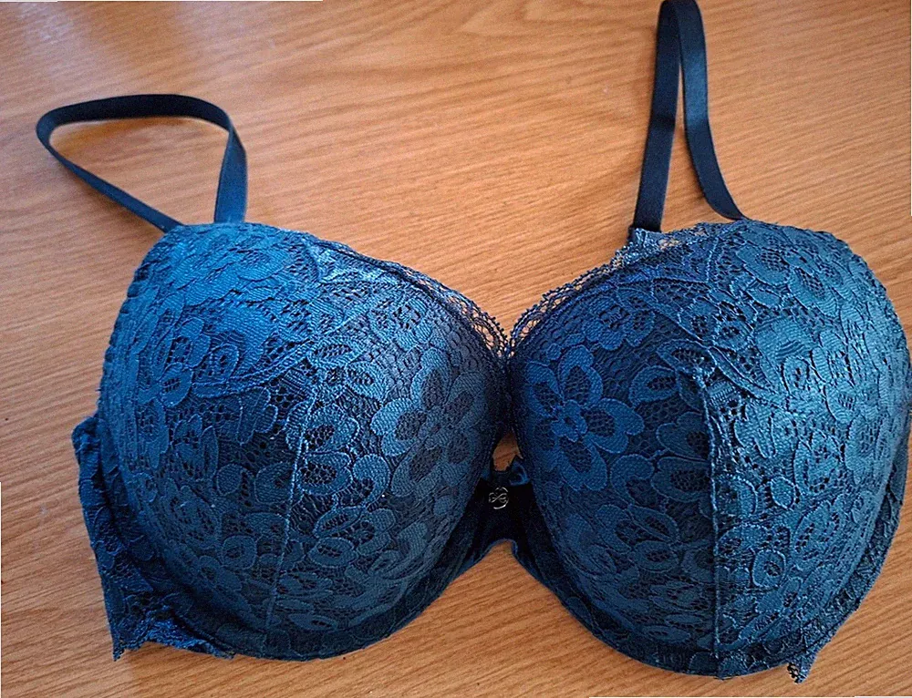 BH Push Up Hunkemöller 75D Türkis Elegant Edel