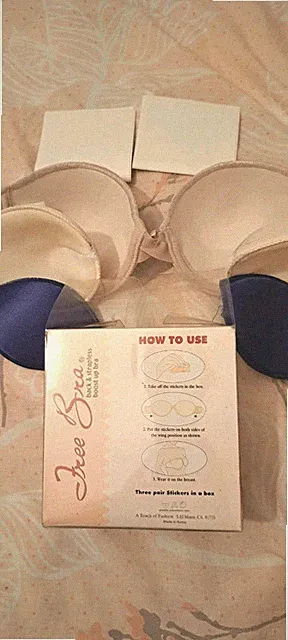 ❤️BH/PushUp Effekt FreedomBra unsichtbarer, Selbstklebender 60A / AA