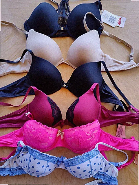 BH´s mit Bügel, 6 Stück, Hunkemöller, Gr. 75b, sehr gut