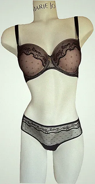 Bh Set 75 C, Slip 36, Prima Donna/Twist , Unterlegt m. Bügel