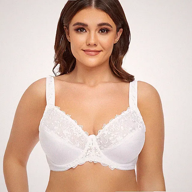 BH weiß schwarz grau Spitze mit Bügel 75 80 85 90 95-120 B C D E F G H soft cup