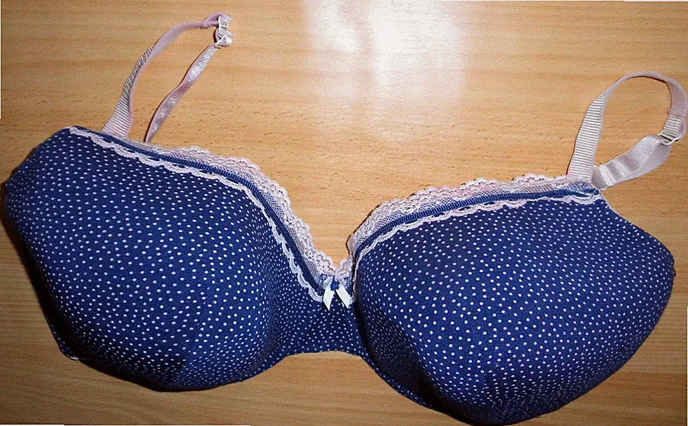 (BH42) Marks & Spencer Bügel BH Gr. 42 G (UK) / 95 G (D) dunkelblau / rosé