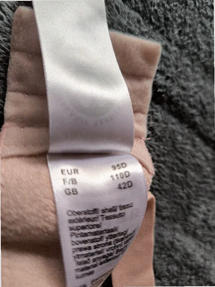 BHvon Bon Prix,95D, 3Ösen,ohne Bügel, T-Shirt BH, Rosa