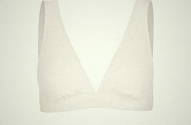 Bikini Oberteil Gr. 36 Cup: A+B Weiß Damen Bademode Schwimm-Bade-BH Neu