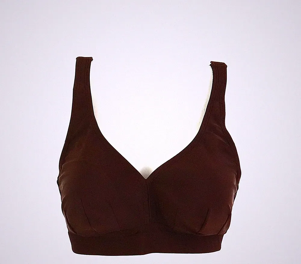 Bikini Oberteil Gr. 38 (75) D Braun Damen Bademode Schwimm-Bade-BH Neu*