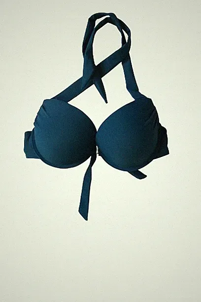 Bikini Oberteil Gr. 38 (75) D Dunkelblau Bikinioberteil Schwimm-Bade-BH Neu