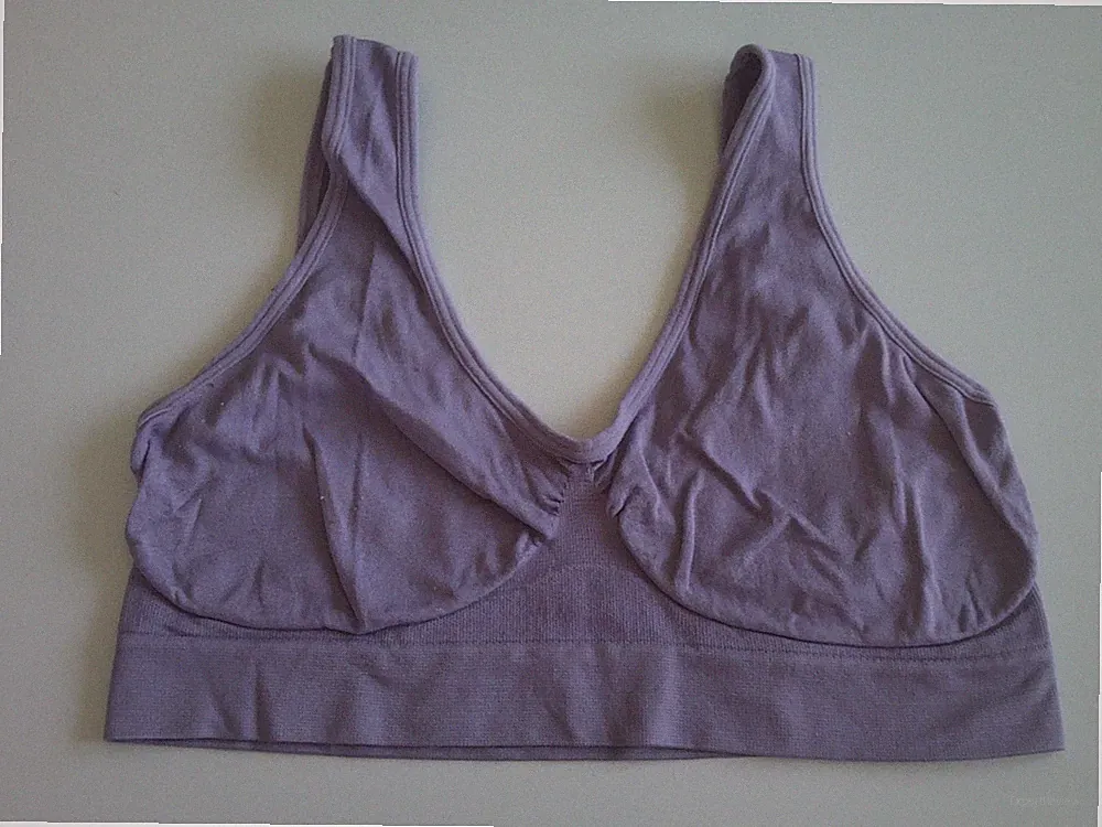 bluapparel Pull On Stretchy BH Bralette Gr. Large Flieder