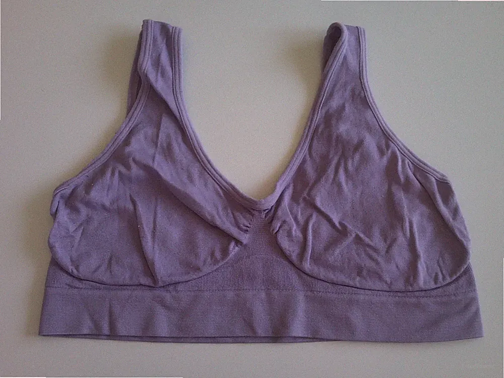 bluapparel Pull On Stretchy BH Bralette Gr. Large Flieder
