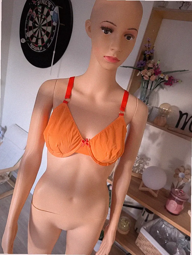 🧡✨ Bodyflirt BH Gr. 80D Orange Koralle Bügel BH Neu ohne Etikett ✨🧡 Bonprix