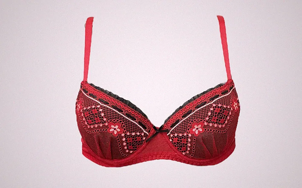 BODYFLIRT Damen Schalen Bh Damenbh mit Bügel rot schwarz NEU Viele Größen