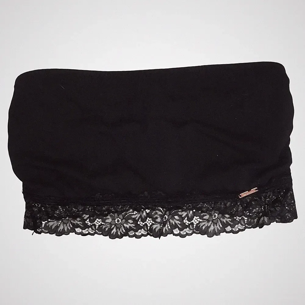 Bonprix, Bandeau-BH, Größe: 44/46, Schwarz, Baumwolle, Einfarbig, Damen #udm