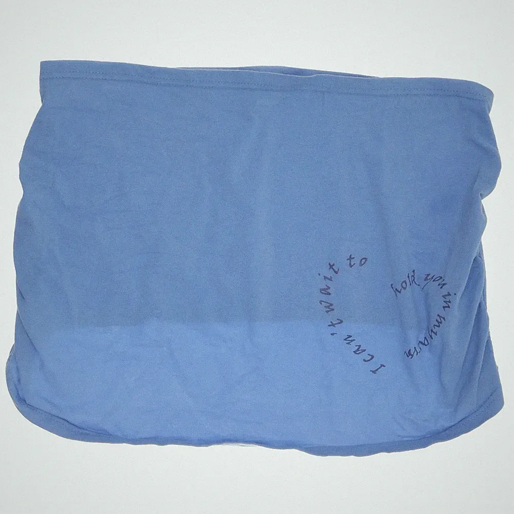 BPC Bonprix Collection, Bandeau-BH, Größe: 44, Blau, Baumwolle/Elasthan #0pn