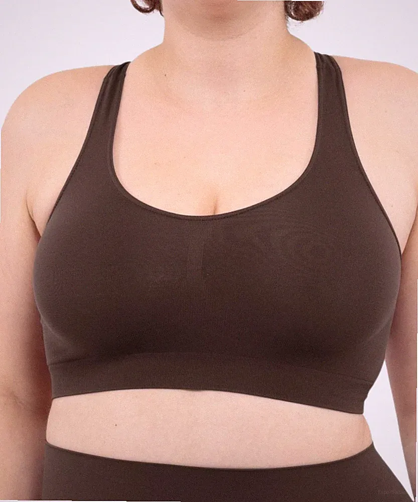 Bralette für Damen in Großen Größen, BH ohne Bügel, Nahtlose Technologie, M...