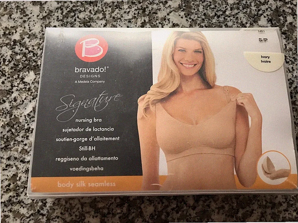 BRAVADO Body Silk Seamless Still BH Gr. S ca. 75 C, NEU UVP 49,95 IVORY beige