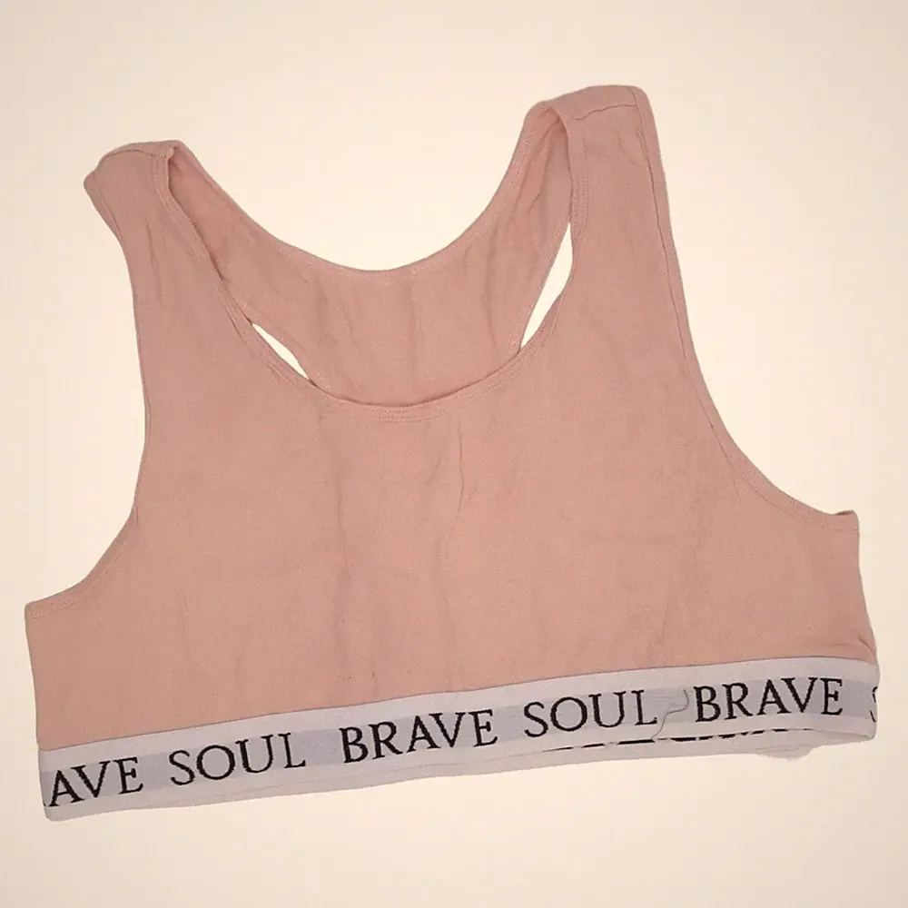 Brave Soul, Sport-BH, Größe: L, Pink, Baumwolle/Elasthan/Polyester #A56