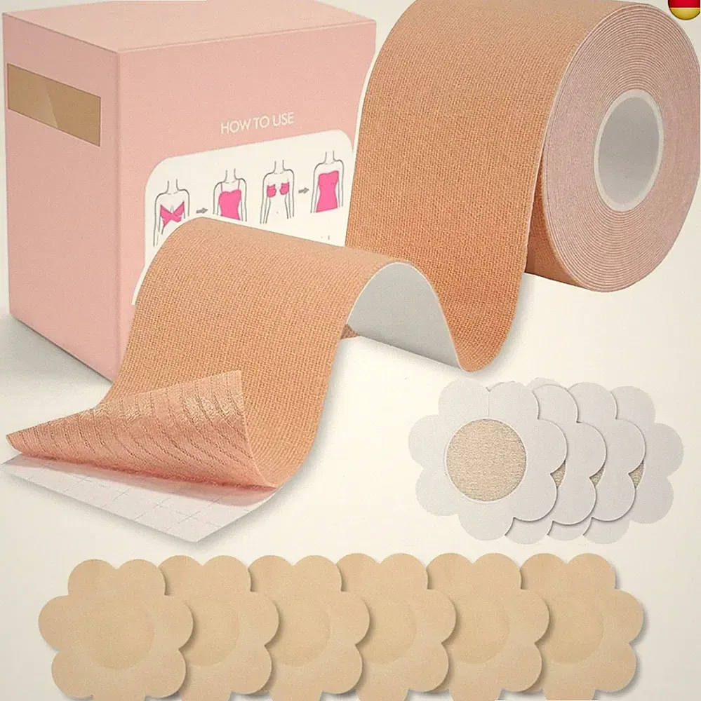 Brust Tape Klebe BH Push Up,Boobietape für Große Brüste,Bruststraffungsband BH m