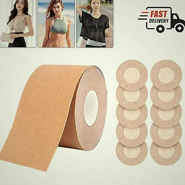Brustband BH-Tape Klebe-BH Boob Bruststraffungsband Push Up Brustkörperband Neu