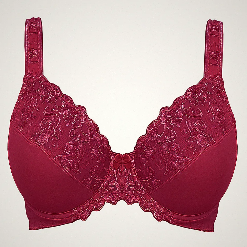 Bügel BH große Größen breite Träger soft Cup Damen Dessous Minimiser-BH 70 - 125