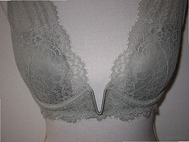 Bügel BH lind grün Spitze Gr. 80 C sehr feminin