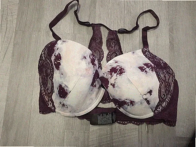 BÜGEL BH MIT SPITZE IN LILA HELL LILA GR. 80 CUP C NEU A650