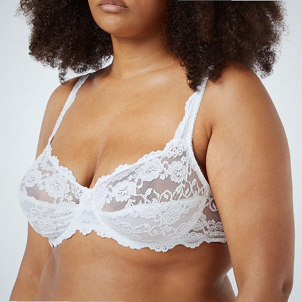 Bügel-BH Sassa 85B EU, Weiß, Damen, Unterwäsche, BHs