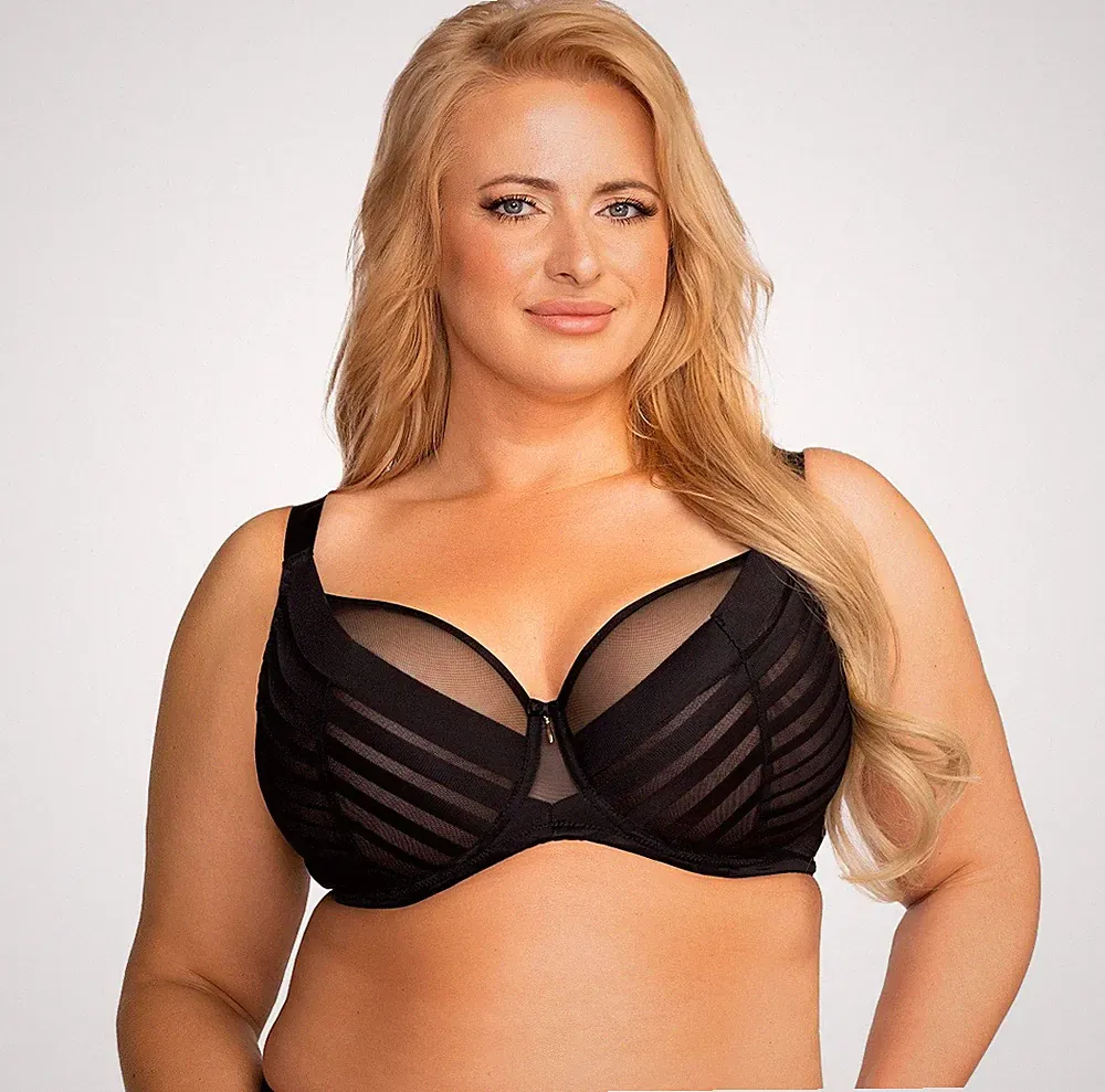 Bügel BH schwarz beige weiß starker Halt große Größen Nessa Damen Dessous