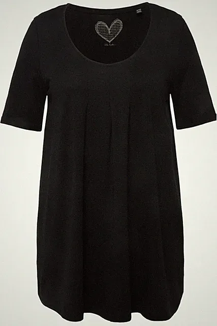 Bügel-BH Ulla Popken 115D schwarz Blütenspitze Plus Size Übergrößen Damen
