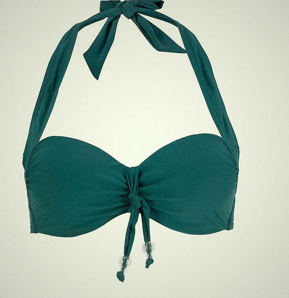 Bügel Bikini Oberteil Gr. 40 (80) B Grün Bikinioberteil Schwimm-Bade-BH Neu
