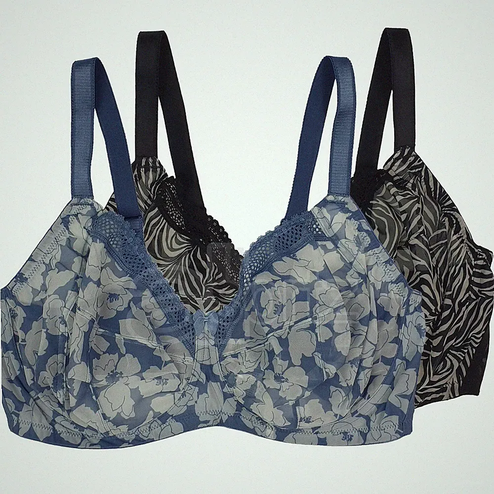Bügel Vollschalen BH Übergröße ex M S Large Damen Große Damen Spitze UK Neu