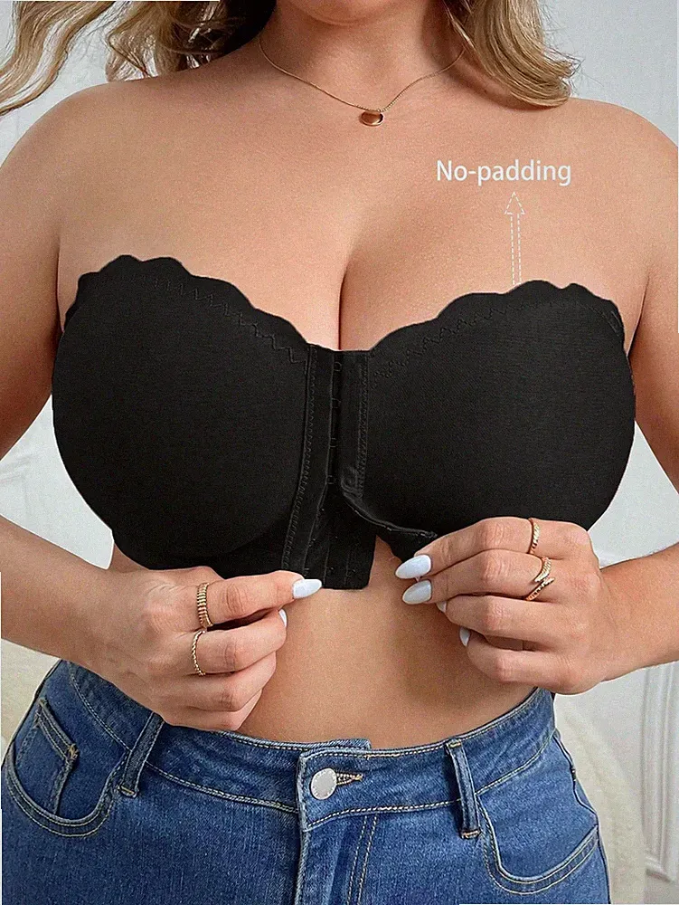 Bügelloser Bandeau BH für Damen in attraktiven Farben und großen Größen Billig24