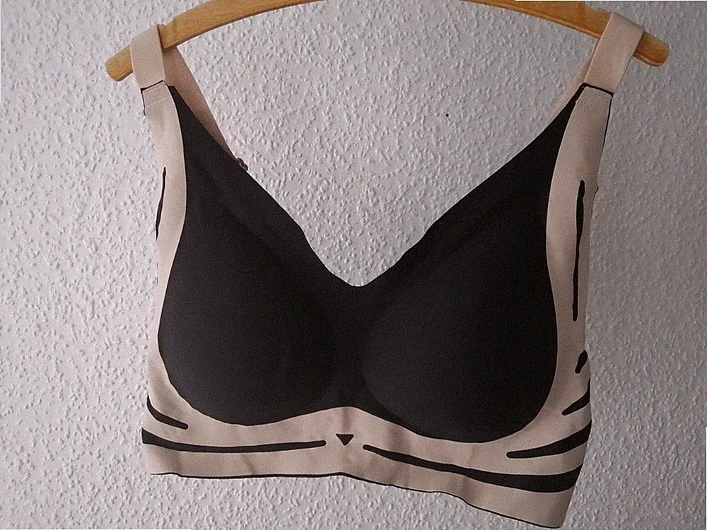 Bügelloser BH Natürlicher Lift Ergonomisch Ultraleicht Push-up-Effekt 6XL 110 D