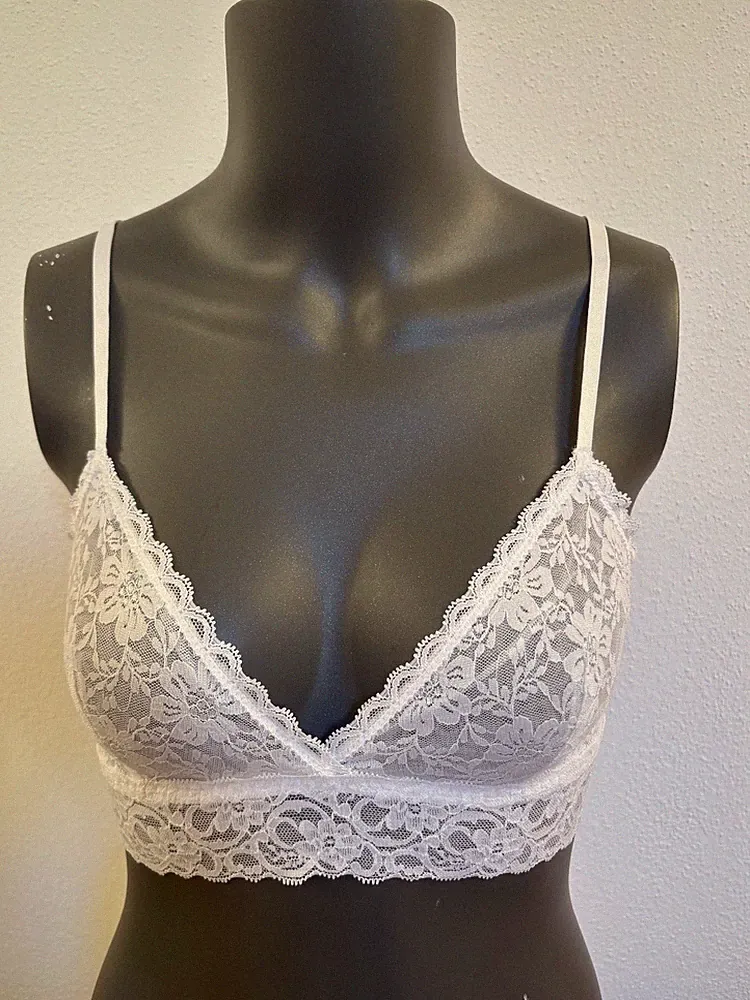 bügelloser BH, weiß, Größe 38 (75B)