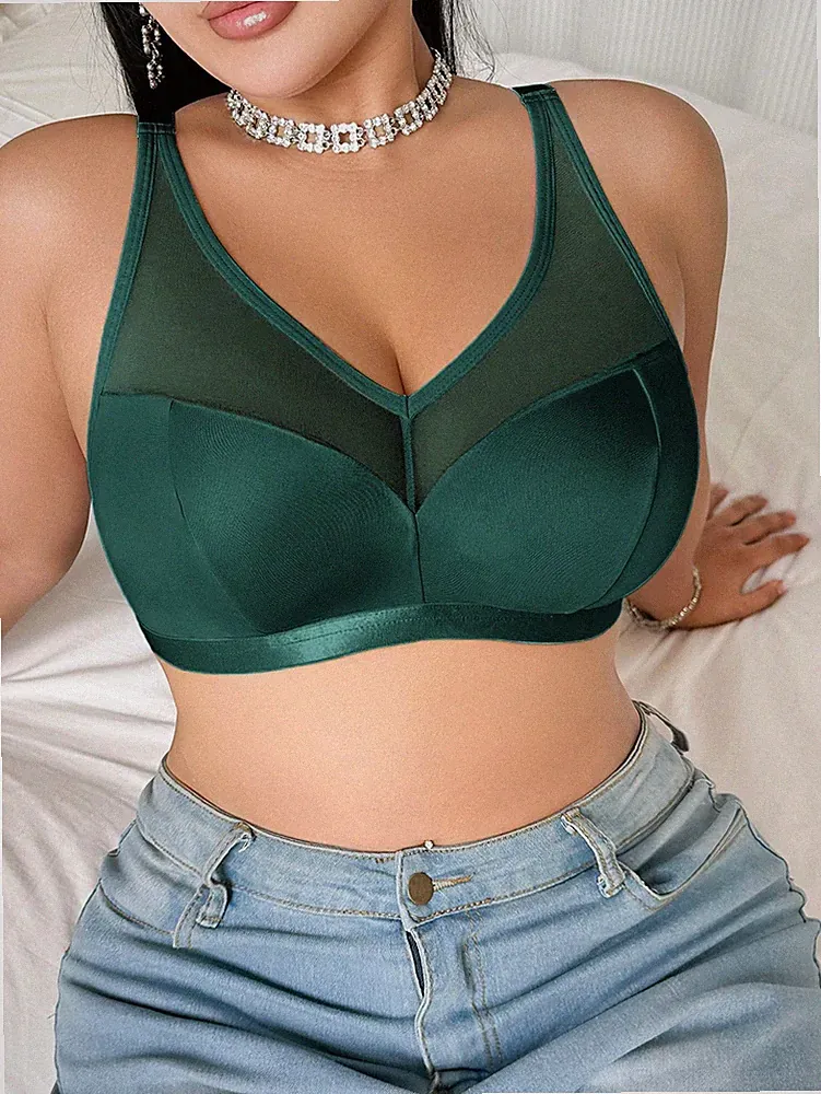 Bügelloser Bustier BH für Große Größen in Olivgrün Bequem und Stilvoll Billig24