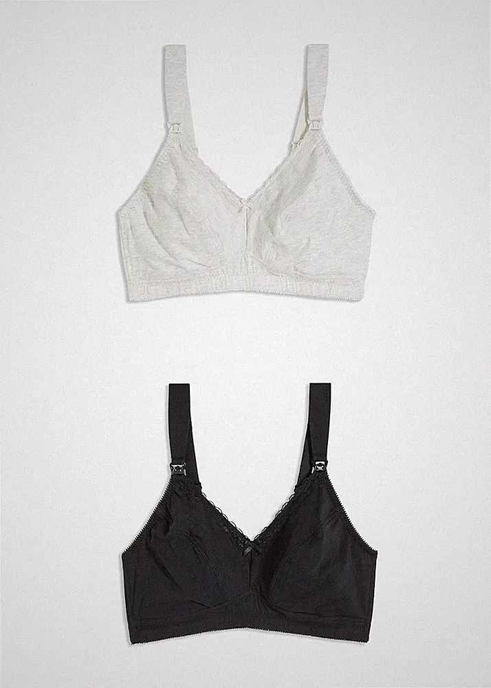 Bügelloser Still-BH Gr. (105) H Schwarz Damen-Bra Oberteil Neu* TF