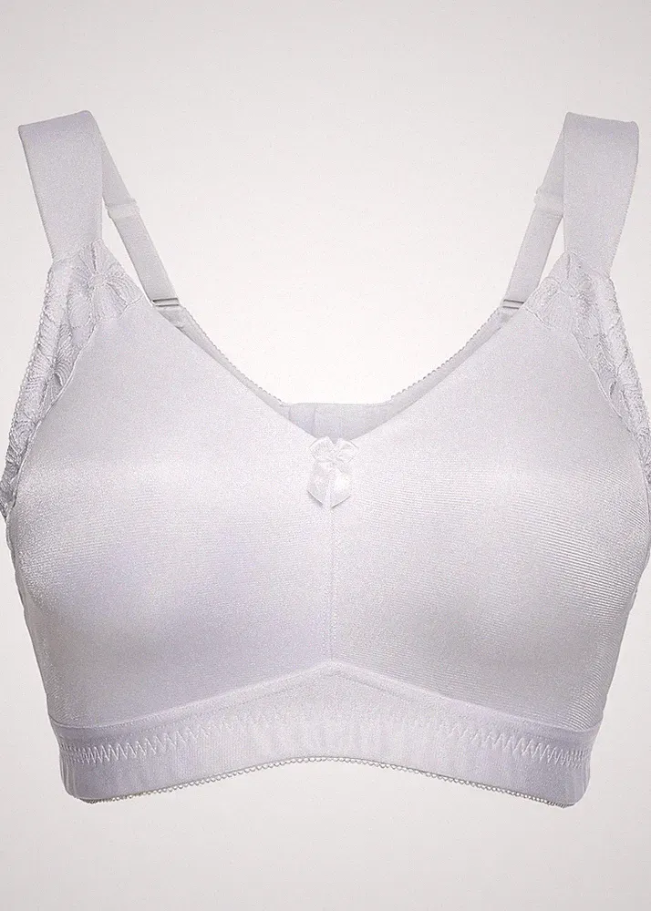 Bügelloser T-Shirt BH Gr 105 Cup E Weiß Damen-Bra Unterwasche Oberteil Neu*