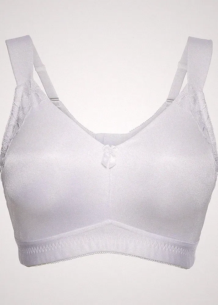 Bügelloser T-Shirt BH Gr 105 (E) Weiß Damen-Bra Unterwasche Oberteil Neu*