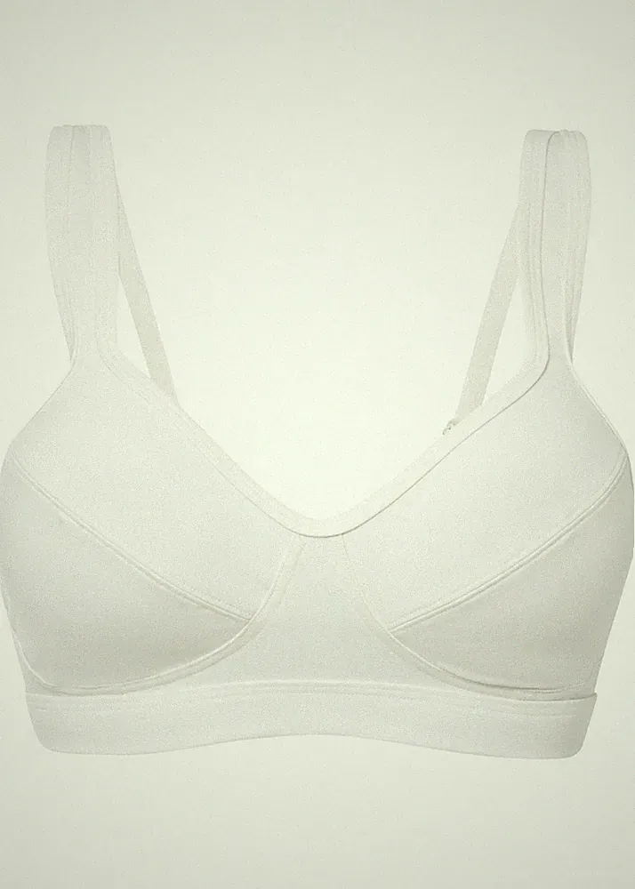 Bügelloser T-Shirt BH Gr. 85 Cup:B Farblos Damen Unterwäsche Unterhemd Neu*