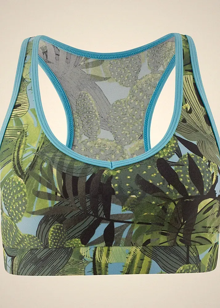 Bustier Bikini Oberteil Gr. 36 Schwarz Grau Bademode Schwimm-Bade-BH Neu
