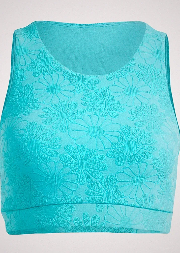 Bustier Bikini Oberteil Gr. 38 Türkis Damen-Bademode Bade-BH Bikinioberteil Neu*