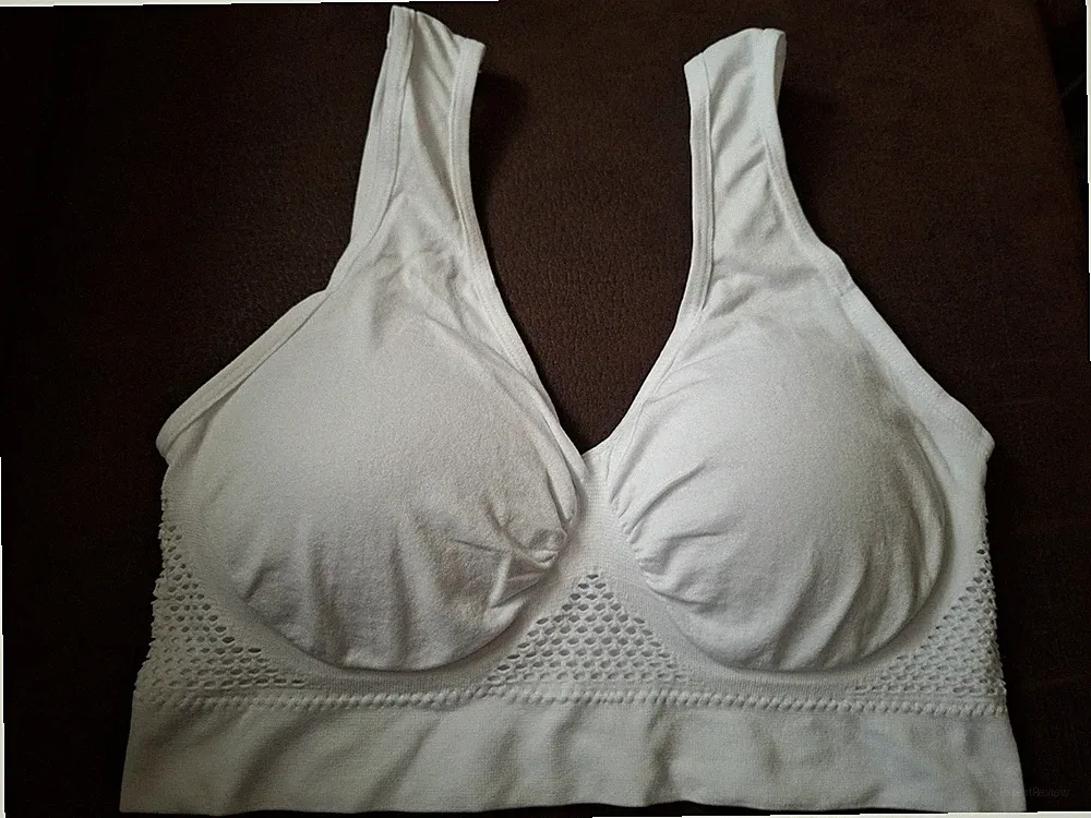 Bustier Sport-BH Damen 2 XL weiß *NEU*